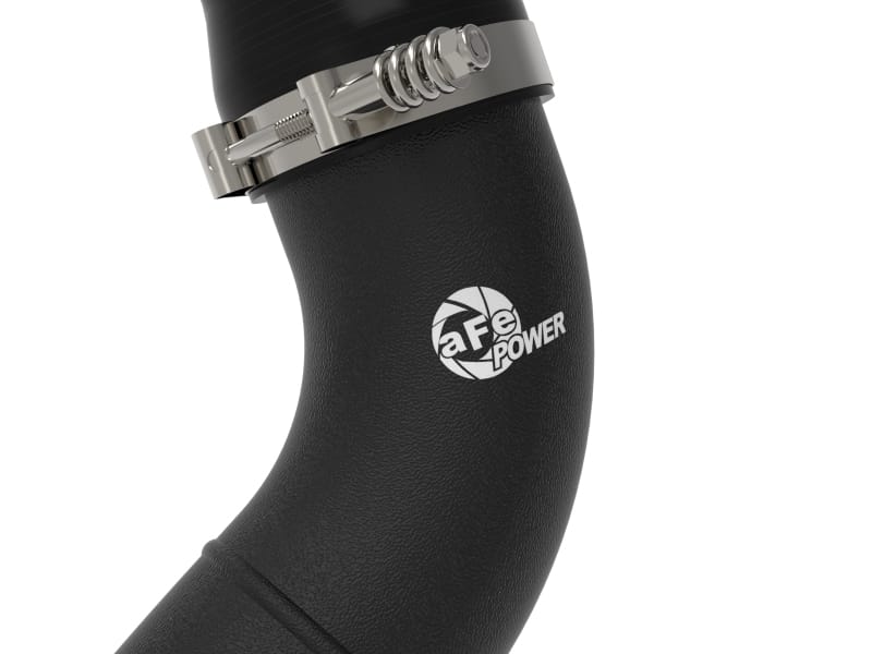 aFe BladeRunner 3-1/2in Aluminum Cold Charge Pipe Black RAM Diesel Trucks 25-26 L6-6.7L (td)