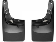 WeatherTech 15-20 Ford F-150 (w/Fender Lip Molding) No Drill Mudflaps - Black