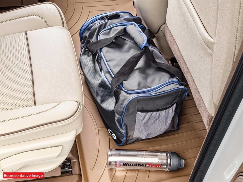 WeatherTech 2002-2006 Cadillac Escalade EXT Rear FloorLiner HP - Tan