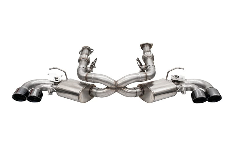 Corsa 20-26 Corvette C8 w/ Factory NPP Cat-Back 4.5in Pro-Series Tips - Black PVD
