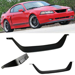 94-04 Red Mustang Mach 1 Grille Delete