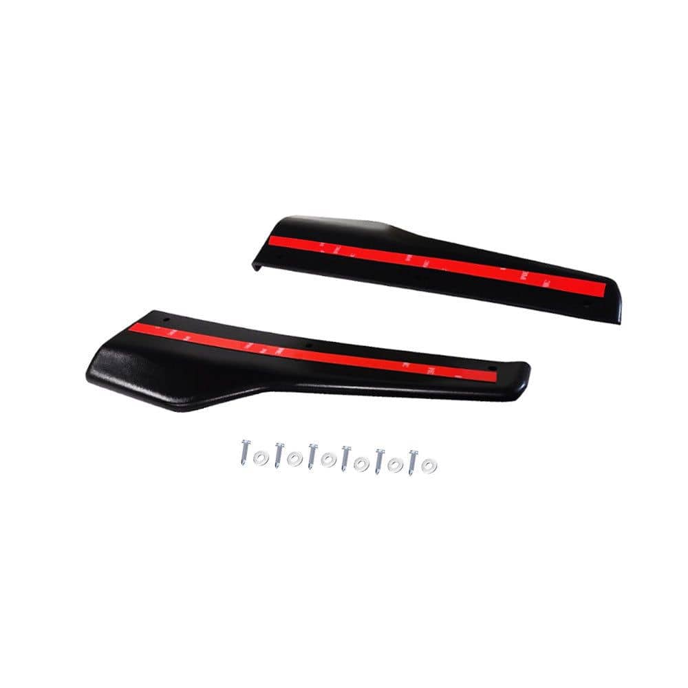UPR Rocker Winglet & Rear Side Splitters (fits 15-23 Mustang S550)