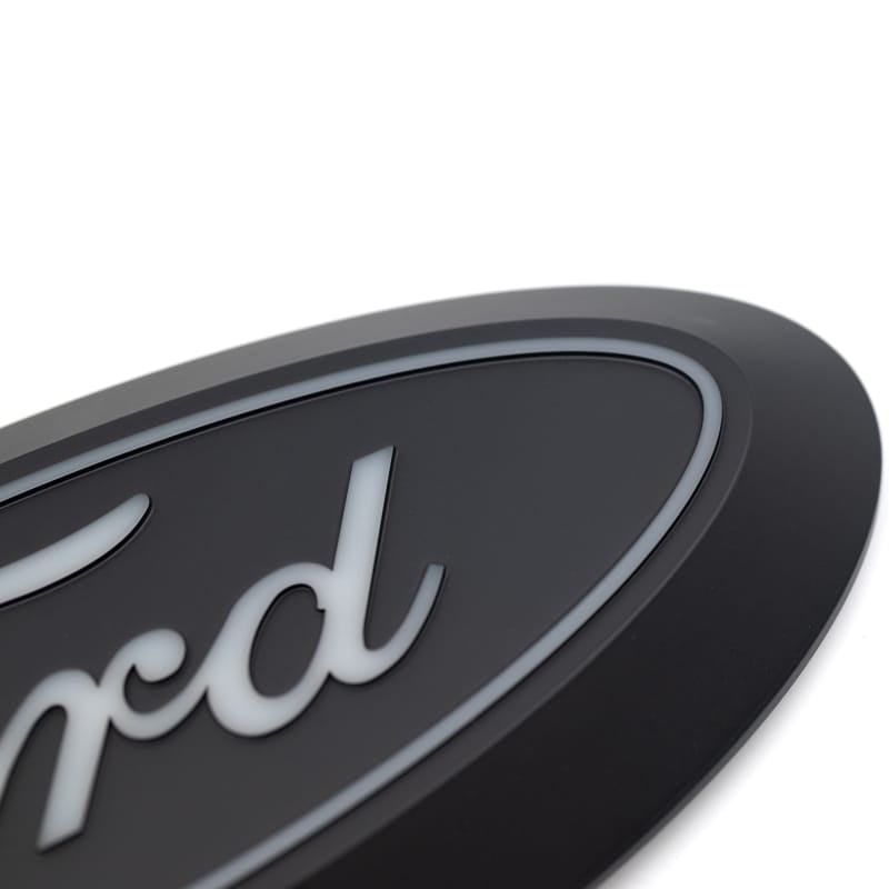 Putco 17-19 Ford SuperDuty Front Luminix Ford LED Emblem - w/ Camera CutOut