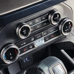 21-23 Ford Bronco UPR Billet Designer Interior Knob Set 6pc