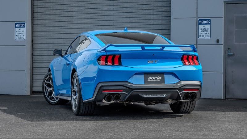 Borla 2024 Ford Mustang GT 5.0L V8 w/ Active Exhaust ATAK Cat-Back Exhaust System - Carbon Fiber