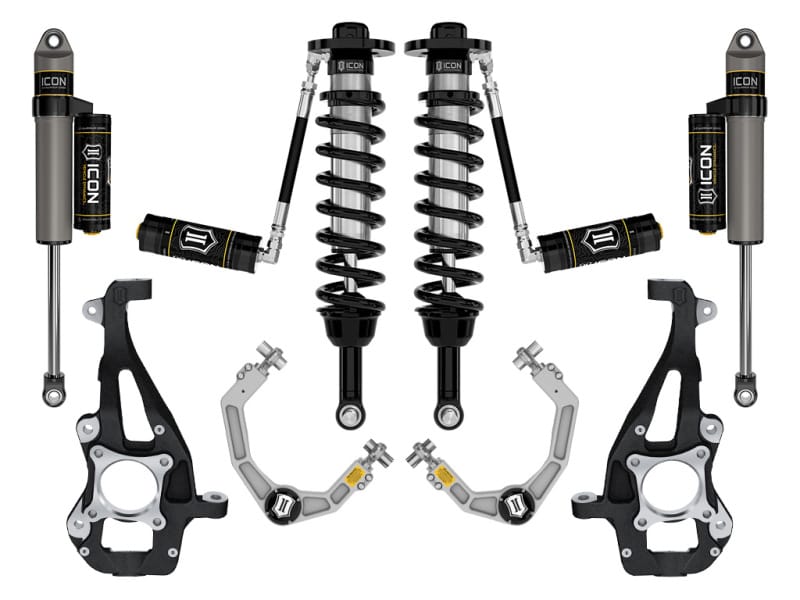 ICON 21-24 Ford F150 4WD 3.5-4.5in Stage 3 Suspension Sys Billet Uca