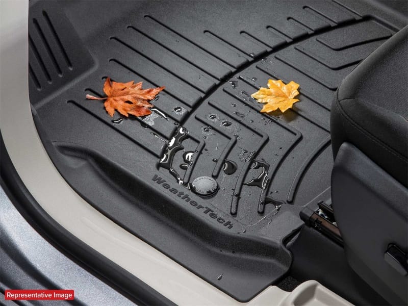 WeatherTech 15-20 Ford F-150 1st Row Front FloorLiner HP for Vinyl Floor - Black