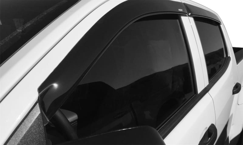 Husky Liners 07-13 Chevrolet/GMC Silverado/Sierra 1500 CC Ventvisor Low Profile (4pc) - Smoke
