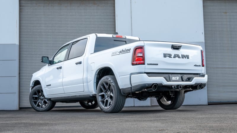 Borla 24-25 RAM 1500 3.0L V6 (Excl RHO/GT) Tip Kit - Black Chrome