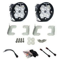 Baja Designs 18-25 JL/JT / 20-25 Gladiator Squadron-R Sport 2.0 Fog Kit OE Sahara Bumper (WC) -Clear