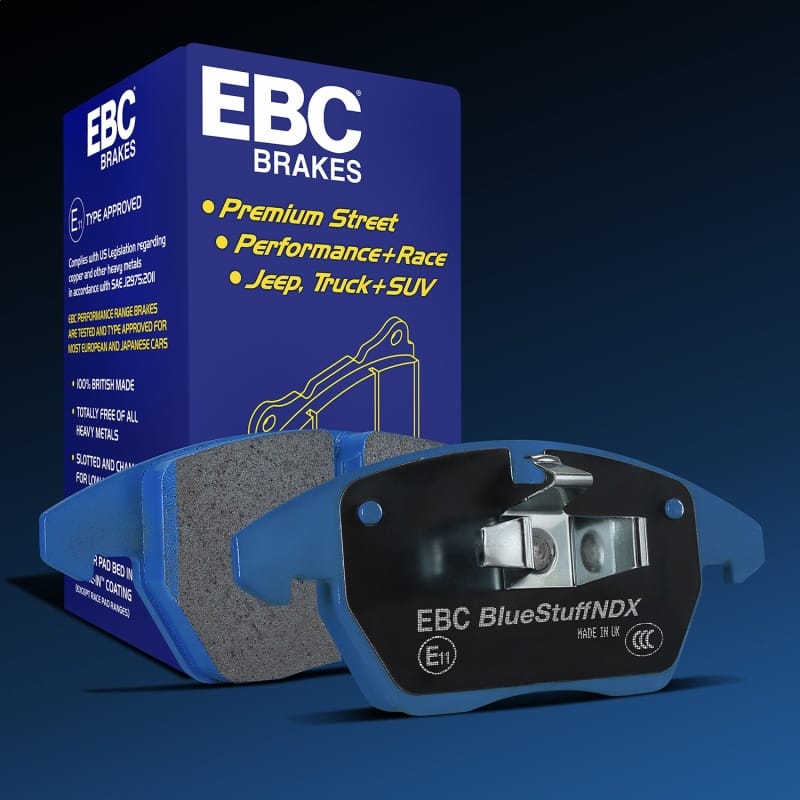 EBC 2020+ Chevrolet Corvette (C8) Stingray 6.2L Bluestuff Front Brake Pads