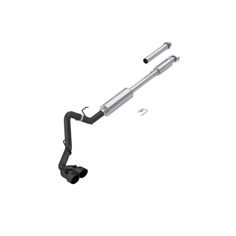 MBRP 15-20 Ford F-150 3in Single Side Exit Armor BLK Catback Exhaust