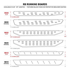 Go Rhino 15-21 Ford F-150 SC 4DR Mounting Brackets (V-Series V3/RB10 Slim/RB20 Slim) - Tex. Blk