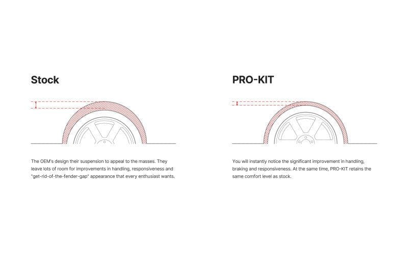 Eibach Pro-Kit for 83-93 Ford Mustang Convertible FOX V8 5.0L