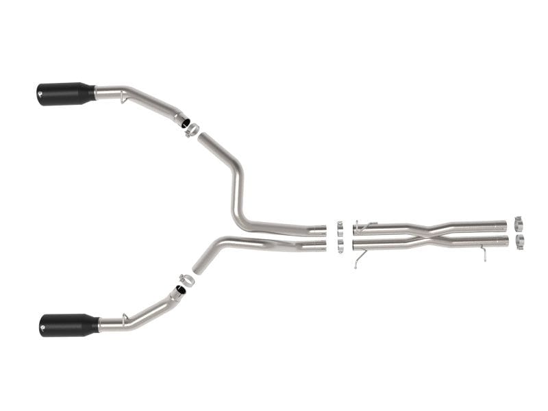 aFe 2025 Dodge RAM 1500 Vulcan Series 304 Stainless Steel Cat-Back Exhaust System w/ Black Tip