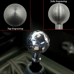 Billet Shift Knob Ultimate Bullitt 6 Speed S Logo (fits 79-04 Mustang) UPR