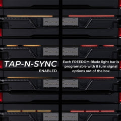Putco 04-14 Ford F-150/F-250/F-350 Freedom Blade LED Tailgate Light Bar w/Plug-N-Play Connector