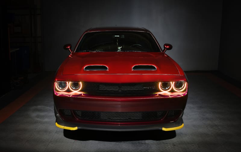 Oracle 15-21 Dodge Challenger Dynamic Surface Mount Headlight Halo Kit - - Dynamic