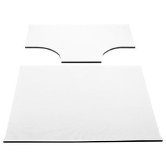 DEI 03-06 Jeep Wrangler TJ 2-Door w/Speaker Pods Boom Mat Headliner - 2 Piece - White