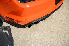 Corsa 20-22 Ford Mustang GT500 3.0in Dual Rear Exit Catback w/ Twin 5.0in Black Slash Cut Pro Tips