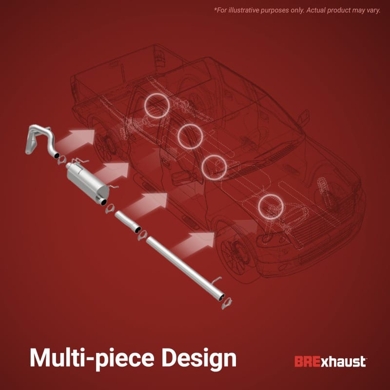 MagnaFlow BRE Exhaust Kit 02-05 Dodge Ram 1500