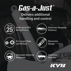 KYB 2020+ Ford F250 4WD (w/o Off Road Susp & Tremor Package) Gas-a-Just Gas Shock - Rear