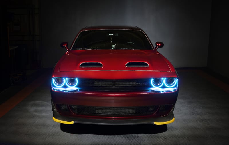 Oracle 15-21 Dodge Challenger Dynamic Surface Mount Headlight Halo Kit - - Dynamic