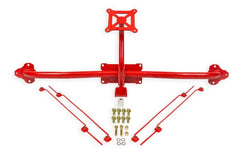BMR 14-19 Chevrolet Corvette C7 Bolt-On Parachute Mount - Red