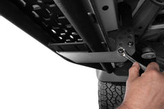 RealTruck 19-26 Ram 1500 Crew Cab Growler Sport Running Boards - Textured Black