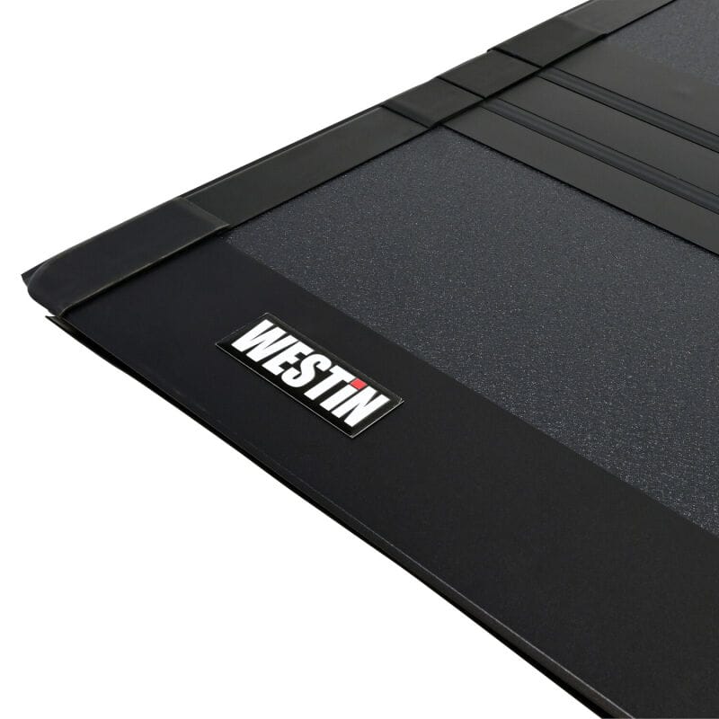 Westin 04-14 Ford F-150 2WD/4WD 5ft.7in. Bed Hard Tri-Fold Tonneau Cover - Black