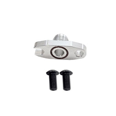T3 T4 T6 Mid Frame Oil Drain Flange 10AN with Crowfoot & O-Ring