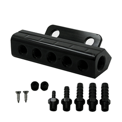 86-95 Ford Mustang Billet Vacuum Block Manifold Multi Port