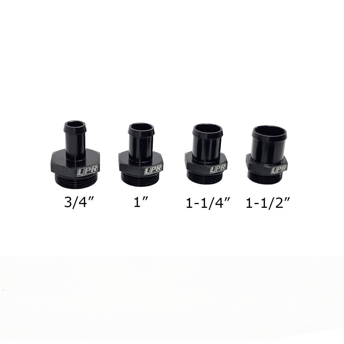 UPR 20AN ORB Male to 1-1/4" Barb Adapter Fitting Black