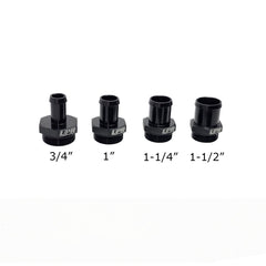 UPR 20AN ORB Male to 1-1/4" Barb Adapter Fitting Black