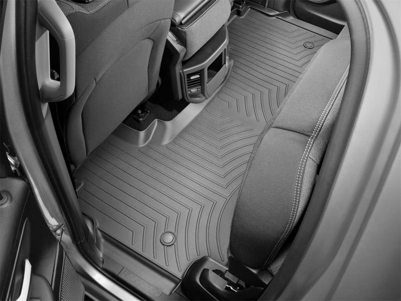 WeatherTech 2019+ Dodge Ram 1500 Quad Cab Rear FloorLiner - Black