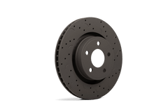 Hawk Talon 2006 Dodge Ram 1500 Extended Crew Cab Pickup Drilled and Slotted Rear Brake Rotor Set