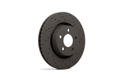 Hawk Talon 2007 Ford Expedition Drilled and Slotted Front Brake Rotor Set