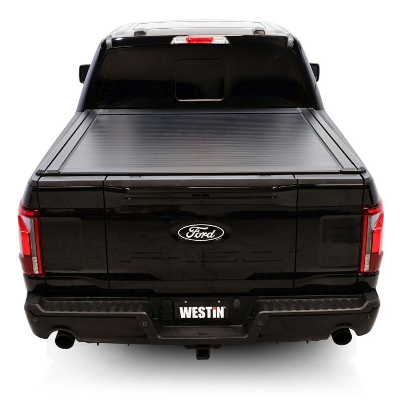 Westin 15-25 Ford F-150 (Incl. 22-25 Lightning) 5.5ft Bed Electric Retractable Tonneau Cover - Black