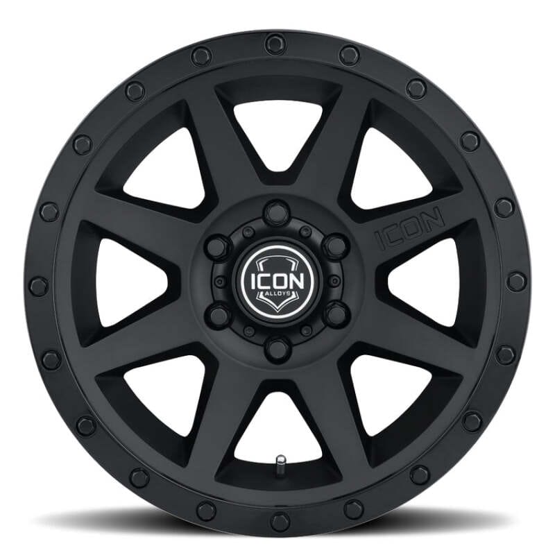 ICON Rebound 20x9 6x5.5 0mm Offset 5in BS 106.1mm Bore Double Black Wheel