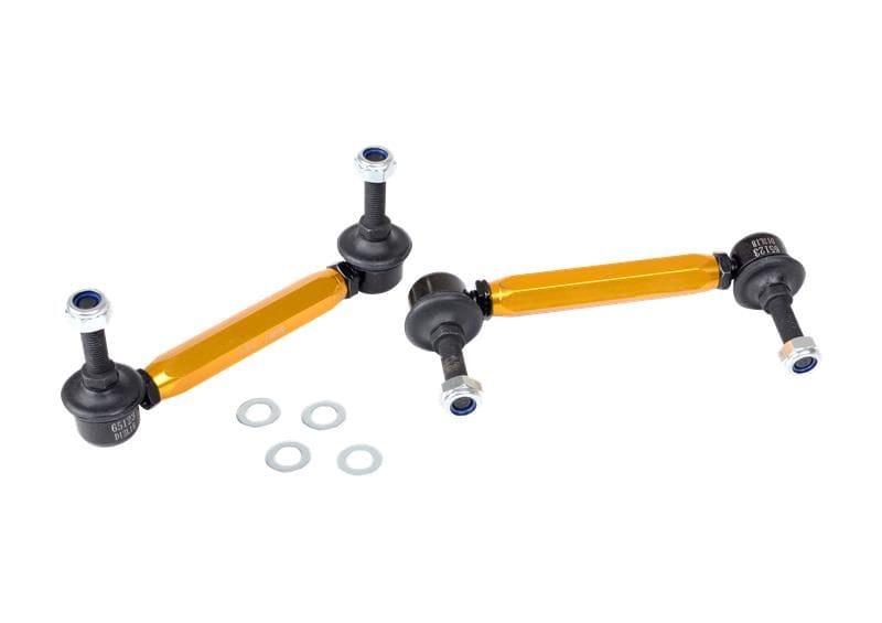 Whiteline Plus 06/97-02 Daewoo Nubira J100 4cyl Front Sway Bar Link Assembly (ball/ball link)