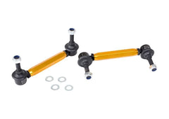 Whiteline 03+ Nissan 350z Z33 / 07-08 Infiniti G35 (Exc AWD) Fr Swaybar-Link Assy HD Adj Steel Ball