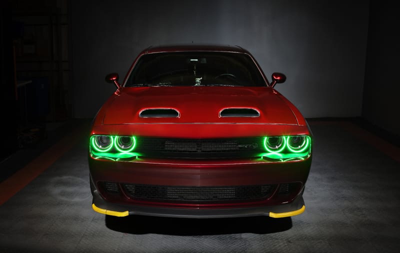 Oracle 15-21 Dodge Challenger Dynamic Surface Mount Headlight Halo Kit - - Dynamic
