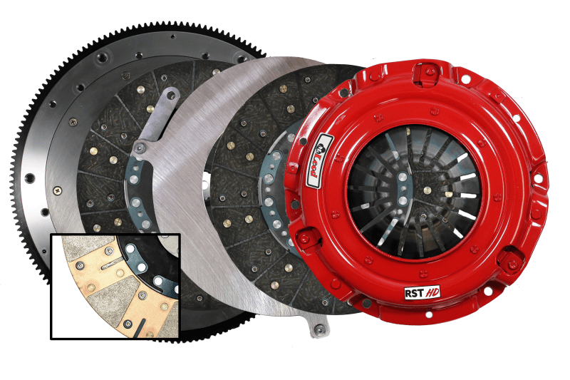 McLeod Racing RST HD Twin w/ Aluminum Flywheel - 05-17 Mustang 4.6/5.0L - 1-1/8 x 26 Spline - 164T