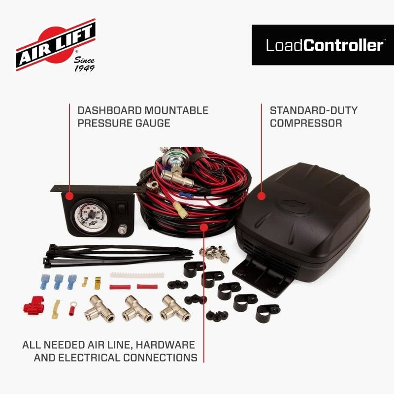 Air Lift Load Controller Ii - Single Gauge w/ Lps 5 PSI Min.