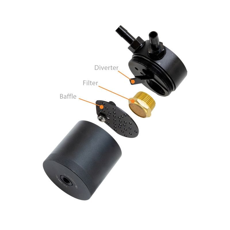 Mishimoto 2021+ Ford Bronco (2.7t) Baffled Oil Catch Can - PCV Side