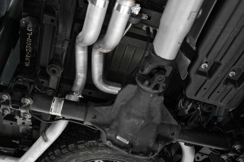 MBRP 17-20 Ford F-150 Raptor 3.5L Ecoboost Dual Rear Exit T409 3in Resonator Back Exhaust System