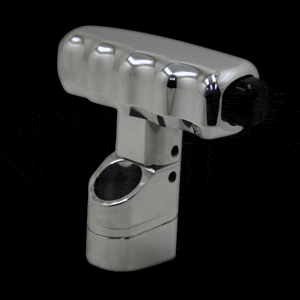 97-04 Mustang Billet Automatic T Handle with Overdrive Bracket 1059-08