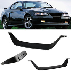 94-04 Black Mustang Mach 1 Grille Delete