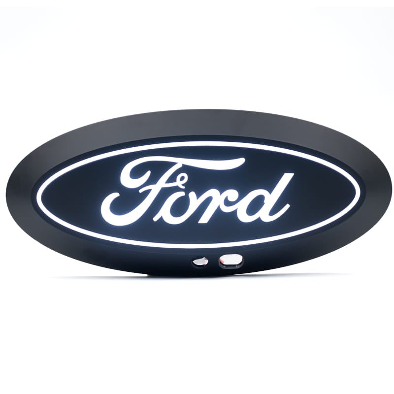 Putco 17-19 Ford SuperDuty Front Luminix Ford LED Emblem - w/ Camera CutOut