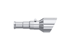 MBRP 19-24 Ram 1500 Classic 5.7L Hemi 5in OD Dual Wall Angle Cut T304 SS CB Exhaust Tips - Pair